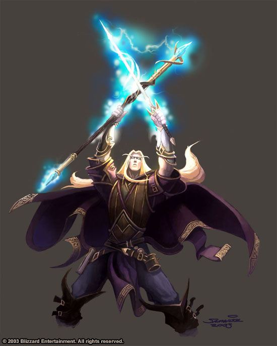 High elf war mage