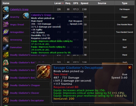 Wotlk: legdurvább 1kezes