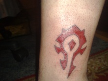 Az igazi "kocka" :) Ez amúgy a bokám felett van^^