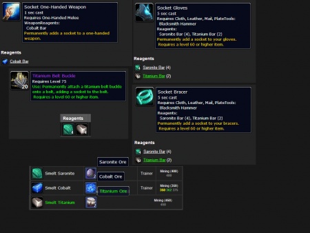 Wotlk: Add a socket (Blacksmith)