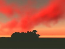 Naplemente Dustwallow felett