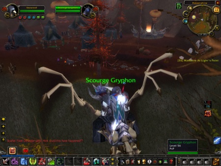 Hordás pvp combatos Scourge Gryphon!?