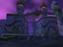 Sunwell plateau tájkép