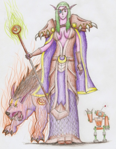 Nelf "engineer" druida