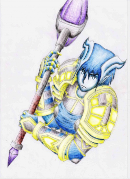 Draenei Retripala "plasztika" után...