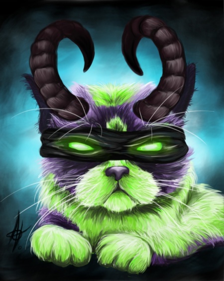 Grumpy Illidan?