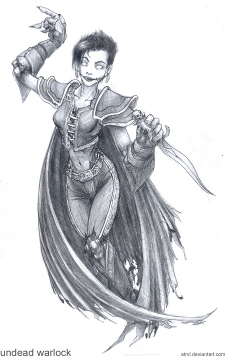 Wonderful World of Warcraft by JohnSu, Jan 7, 2007. WoW - Undead Warlock b