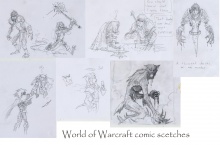 Képregény vázlatok