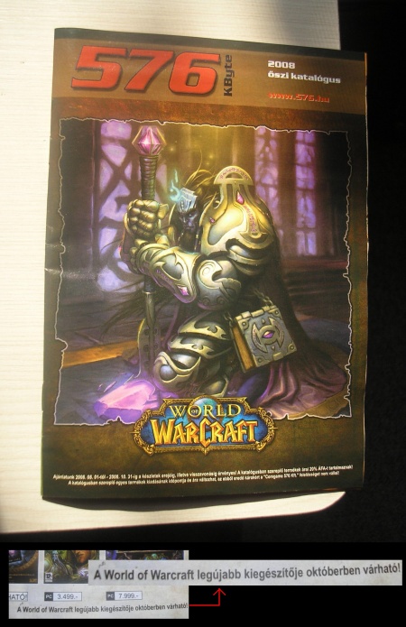2008 Őszi Katalógus [ WotLK Október??? ]